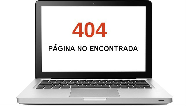 404 Página no encontrada